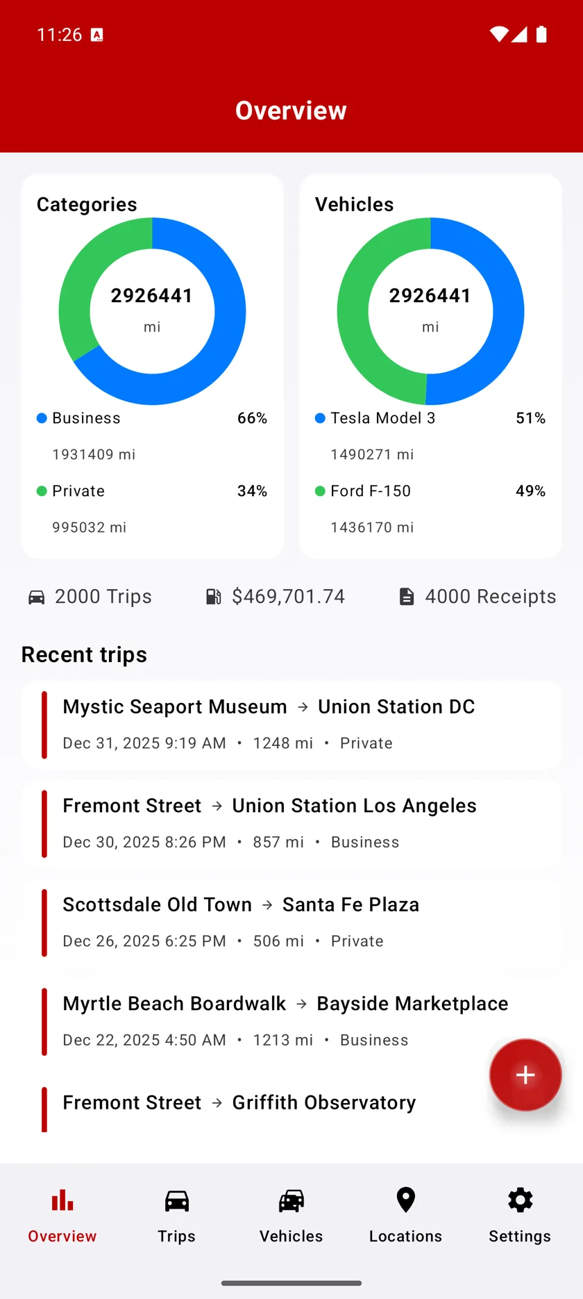DriveLogger on Android